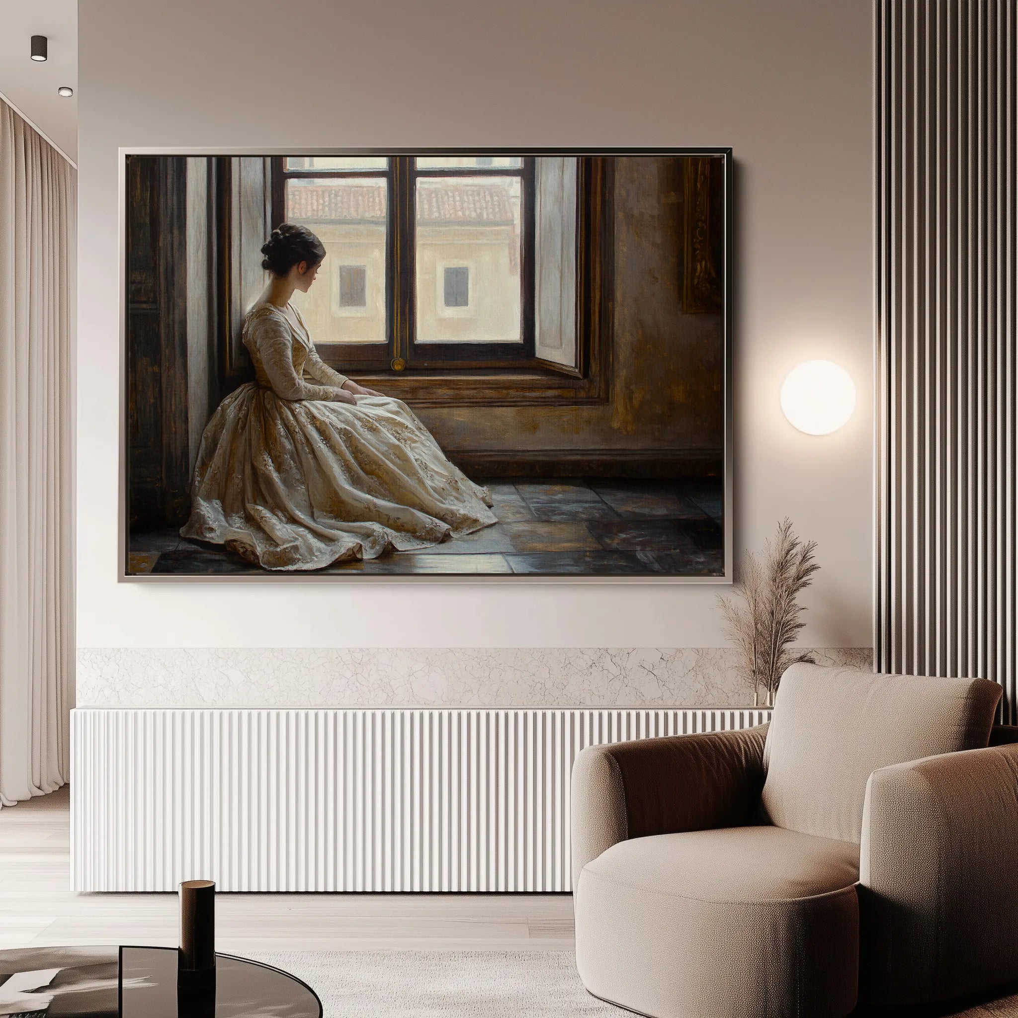 Classic Canvas Wall Art WAD005-CL 90 x 60 cm / Stretched on hidden frame
