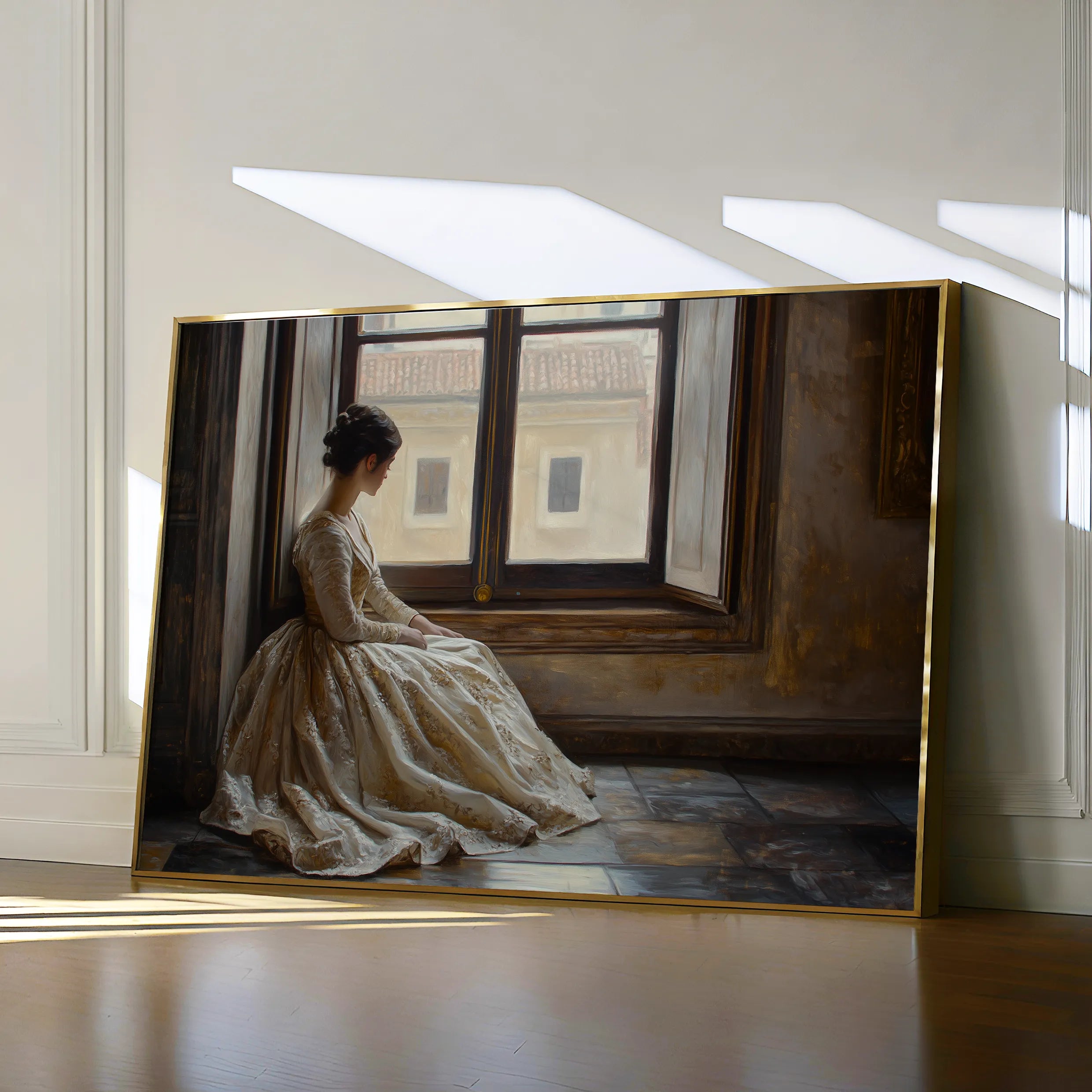 Classic Canvas Wall Art WAD005-CL 90 x 60 cm / Stretched on hidden frame