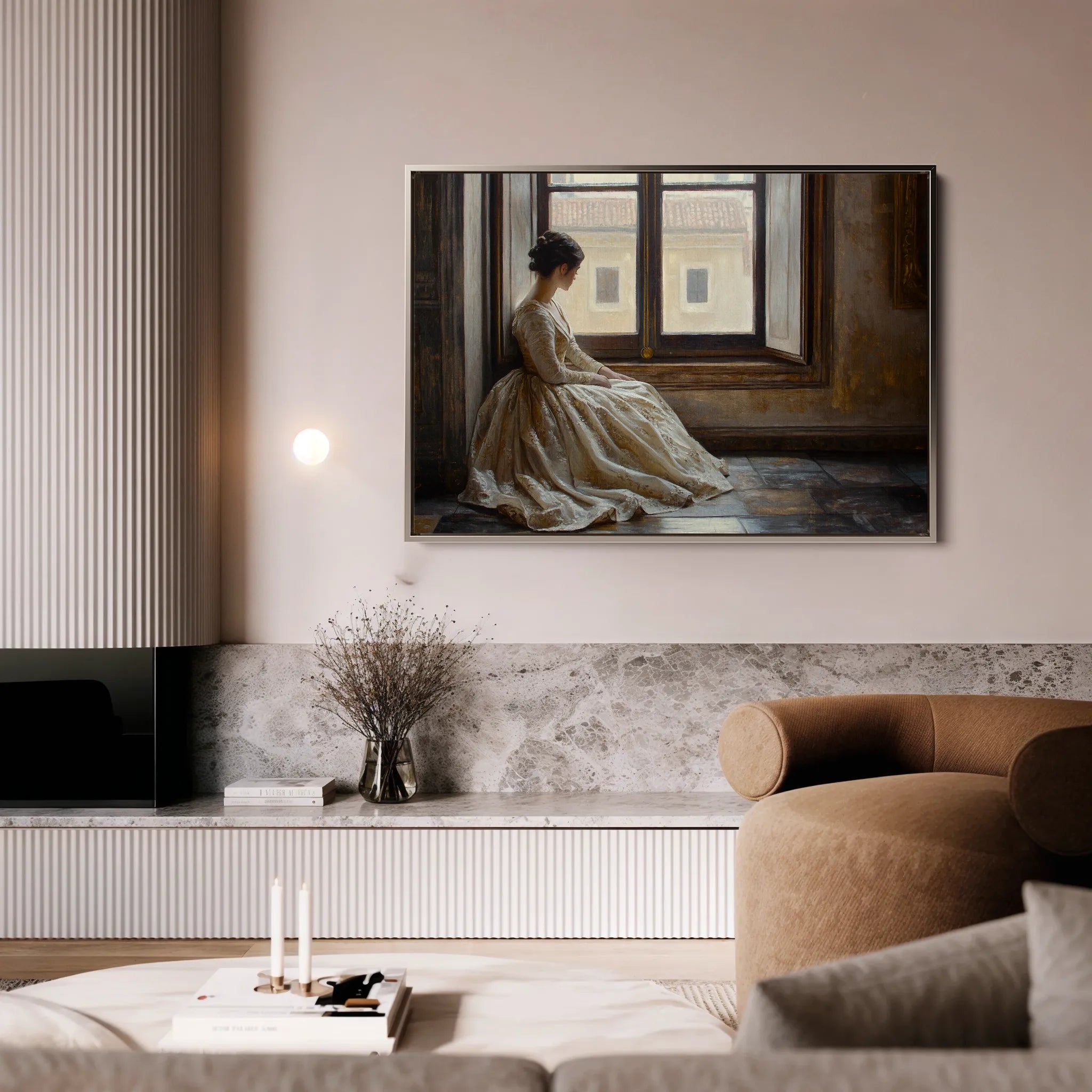 Classic Canvas Wall Art WAD005-CL 90 x 60 cm / Stretched on hidden frame