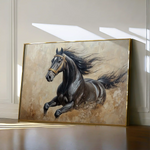Horses 005 Canvas Art 90 x 60 cm / Stretched on hidden frame