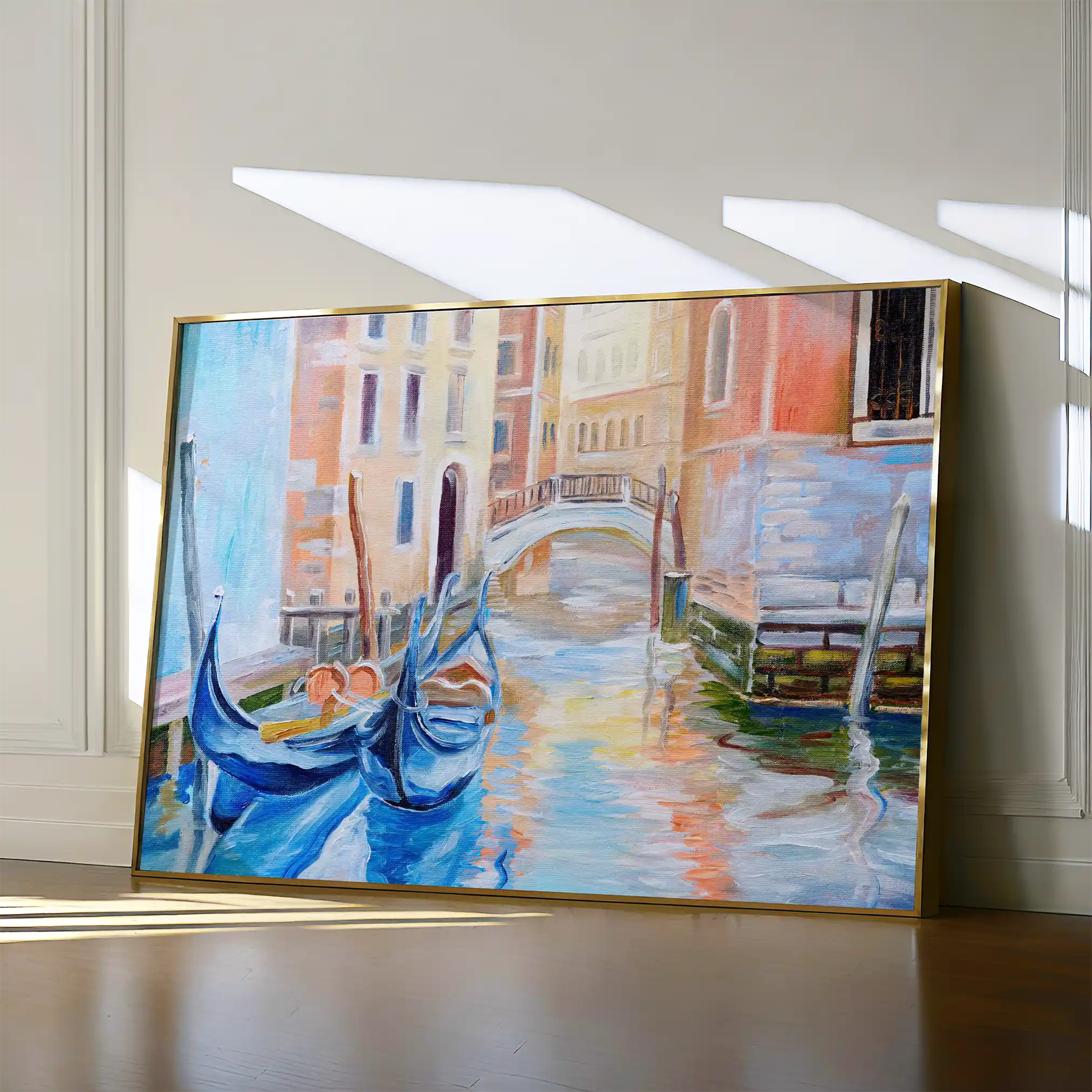 Landscape 005 Canvas Art 90 x 60 cm / Stretched on hidden frame