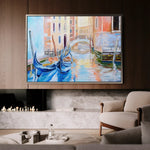 Landscape 005 Canvas Art 90 x 60 cm / Stretched on hidden frame