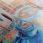 Landscape 005 Canvas Art 90 x 60 cm / Stretched on hidden frame