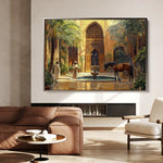Orientalist 005 Canvas Art 90 x 60 cm / Stretched on hidden frame
