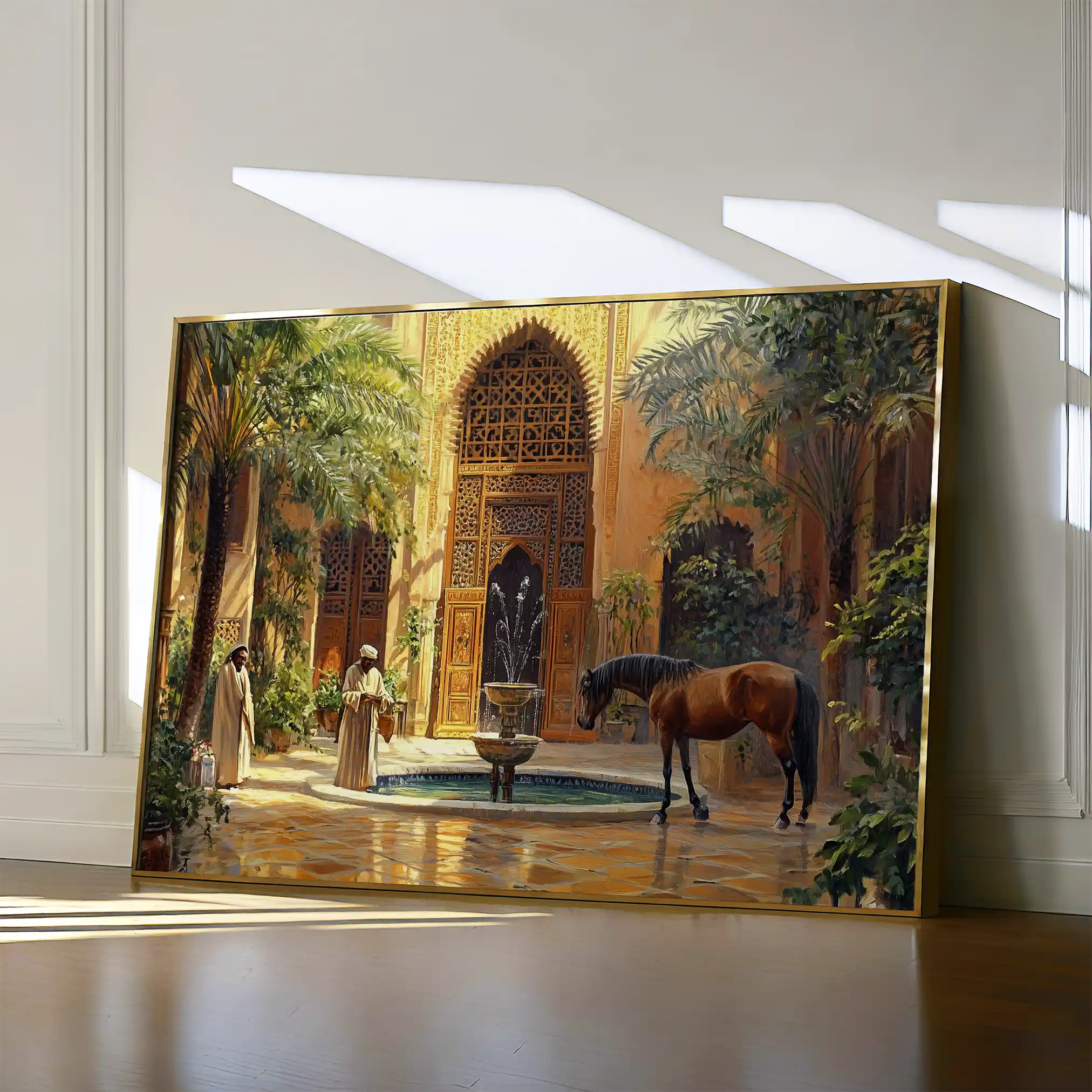 Orientalist 005 Canvas Art 90 x 60 cm / Stretched on hidden frame