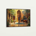 Orientalist 005 Canvas Art 90 x 60 cm / Stretched on hidden frame