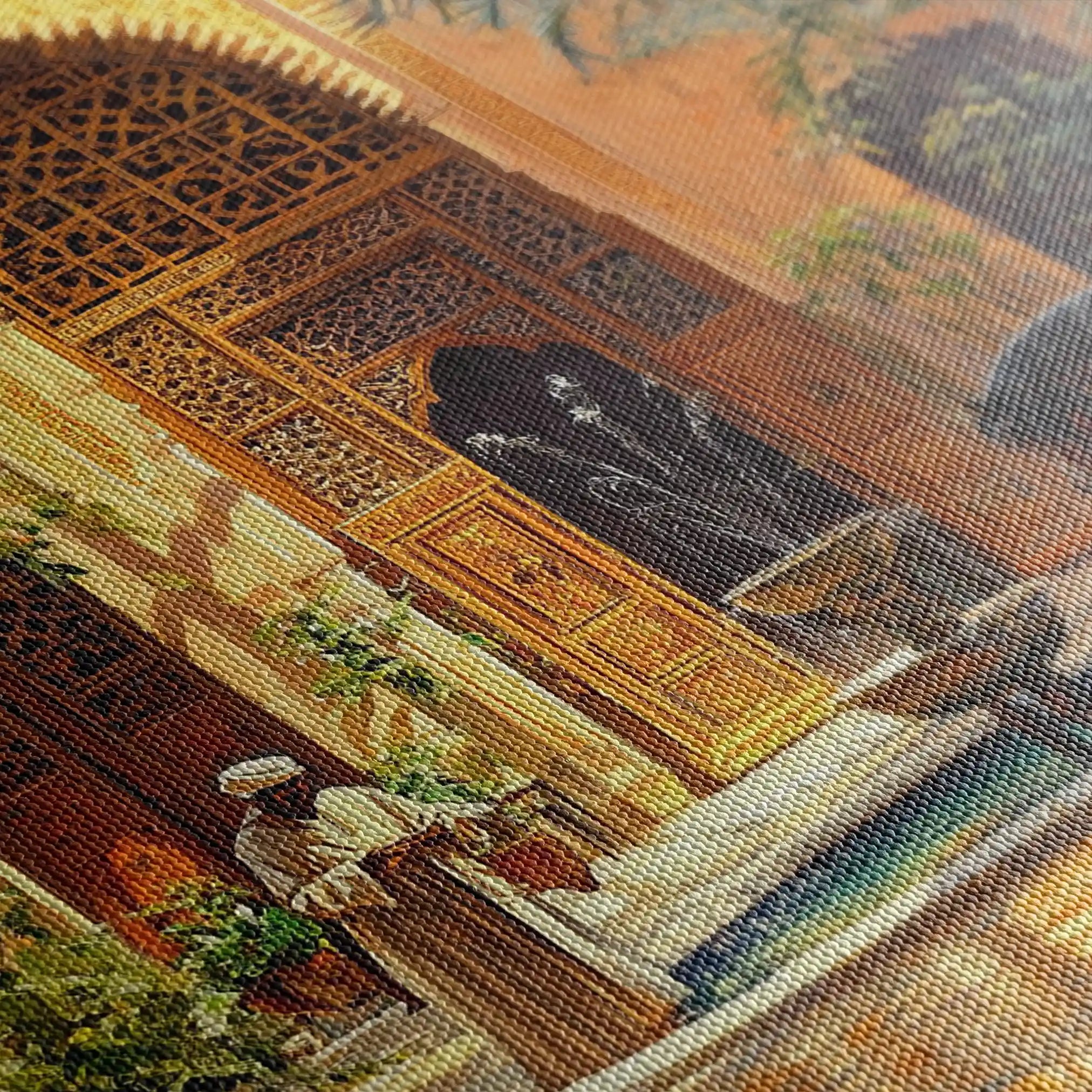 Orientalist 005 Canvas Art 90 x 60 cm / Stretched on hidden frame