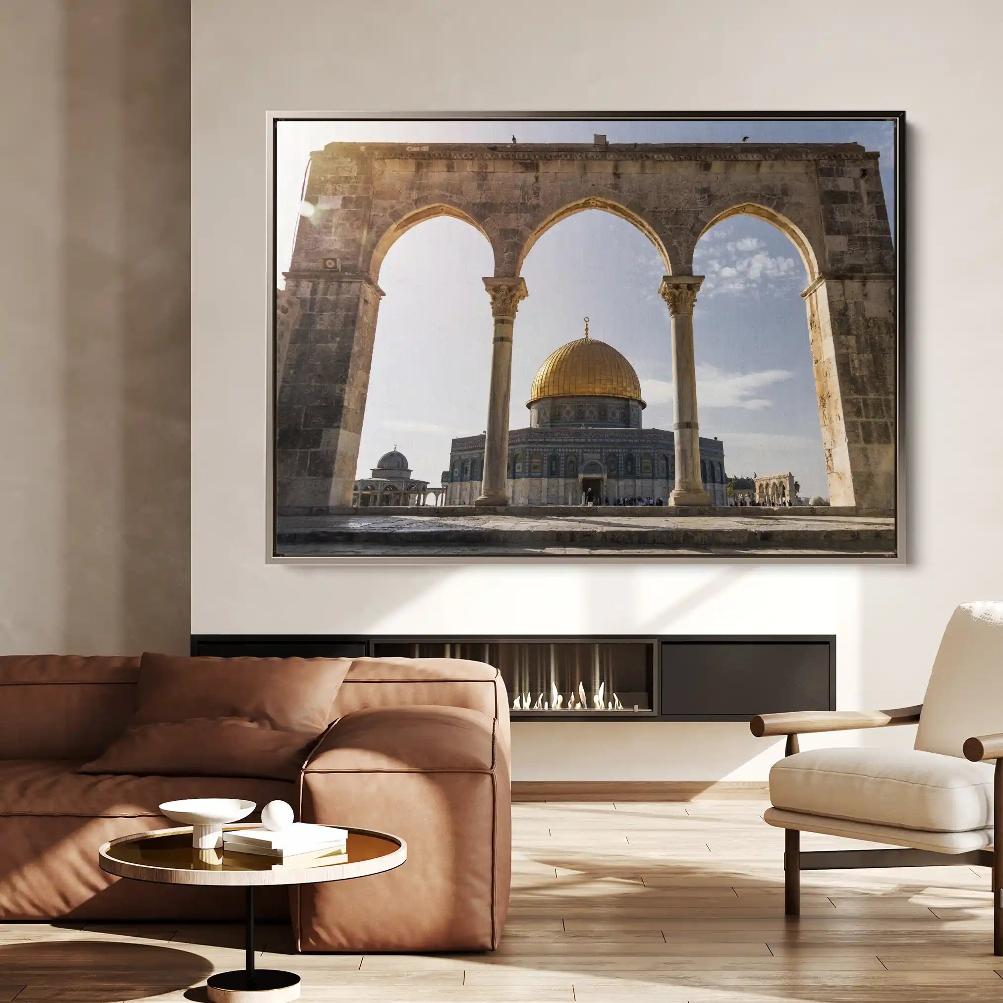 Palestine 005 Canvas Art 90 x 60 cm / Stretched on hidden frame