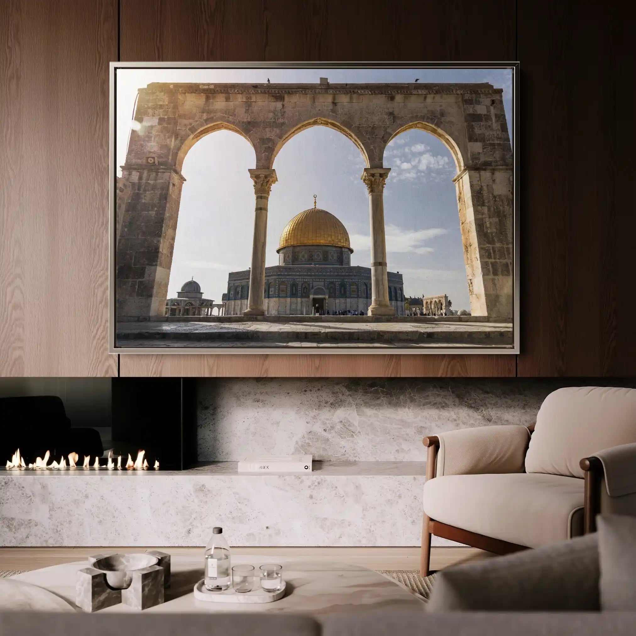 Palestine 005 Canvas Art 90 x 60 cm / Stretched on hidden frame