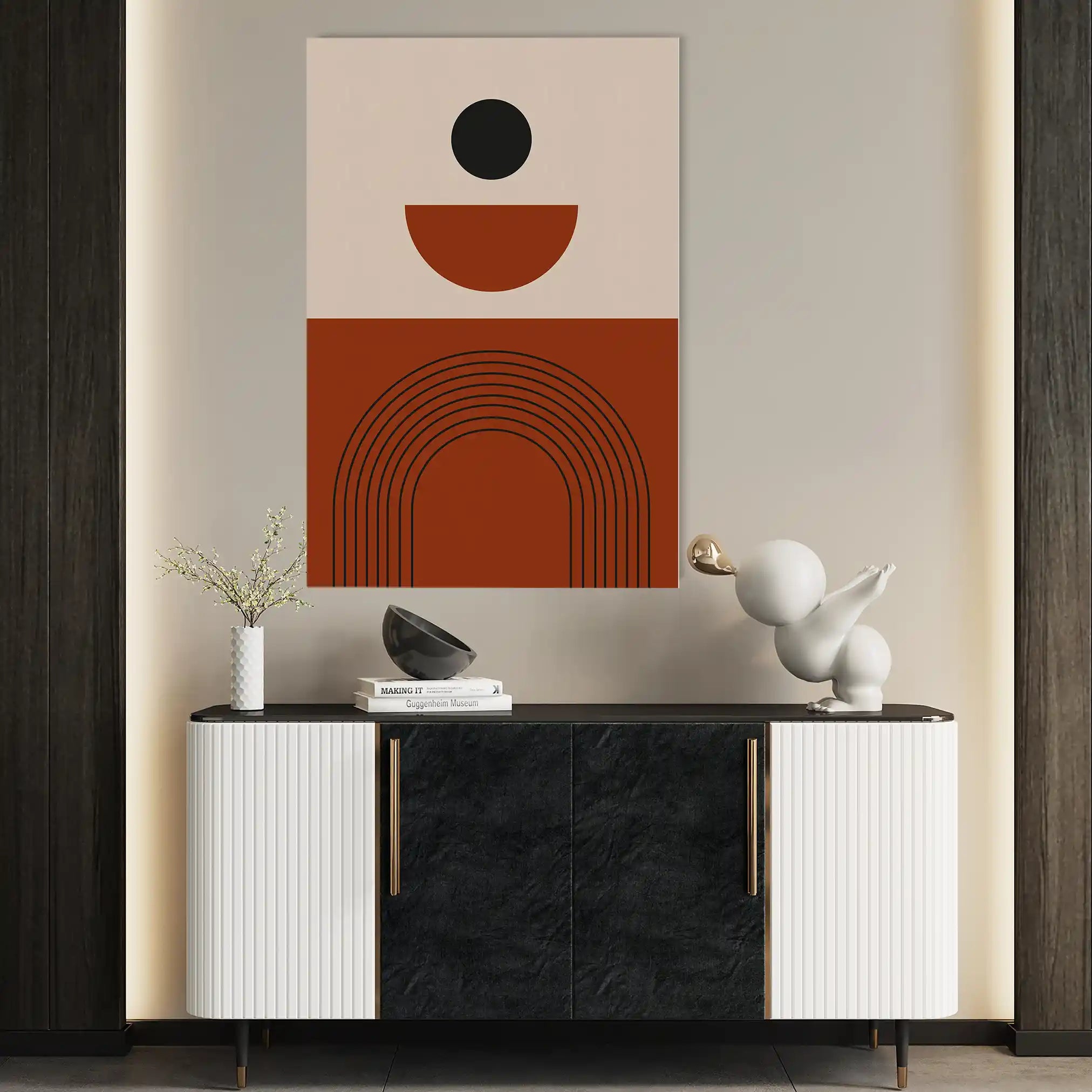 Boho 006 Canvas Art 90 x 60 cm / Stretched on hidden frame