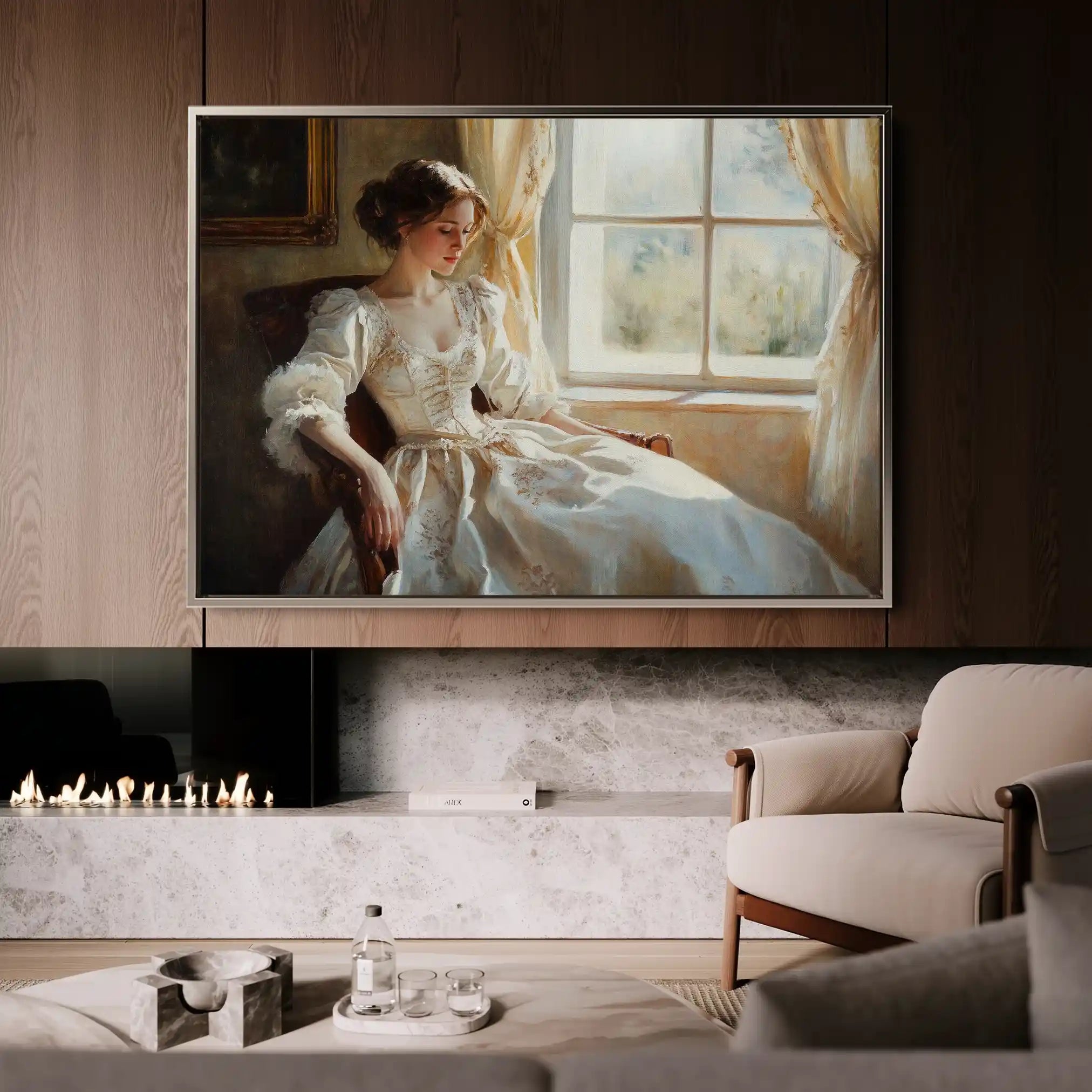 Classic 006 Canvas Art 90 x 60 cm / Stretched on hidden frame