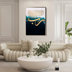 Islamic 006 Canvas Art 90 x 60 cm / Stretched on hidden frame