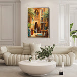 Orientalist 006 Canvas Art 90 x 60 cm / Stretched on hidden frame