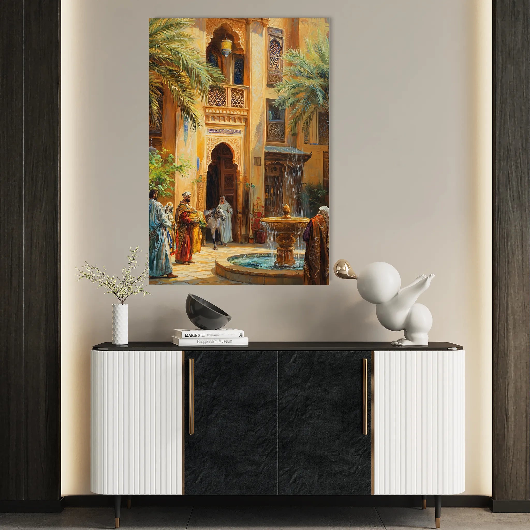 Orientalist Canvas Wall Art WAD006-OR 90 x 60 cm / Stretched on hidden frame