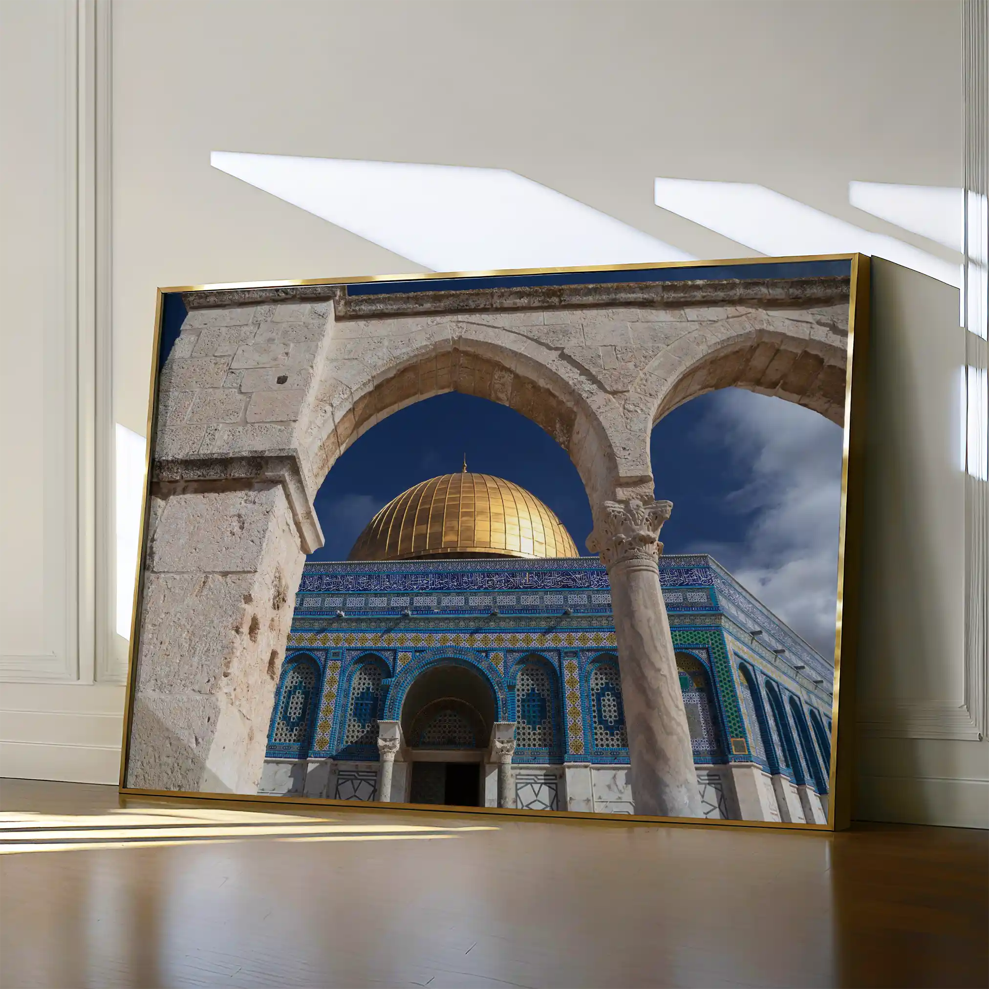 Palestine 006 Canvas Art 90 x 60 cm / Stretched on hidden frame