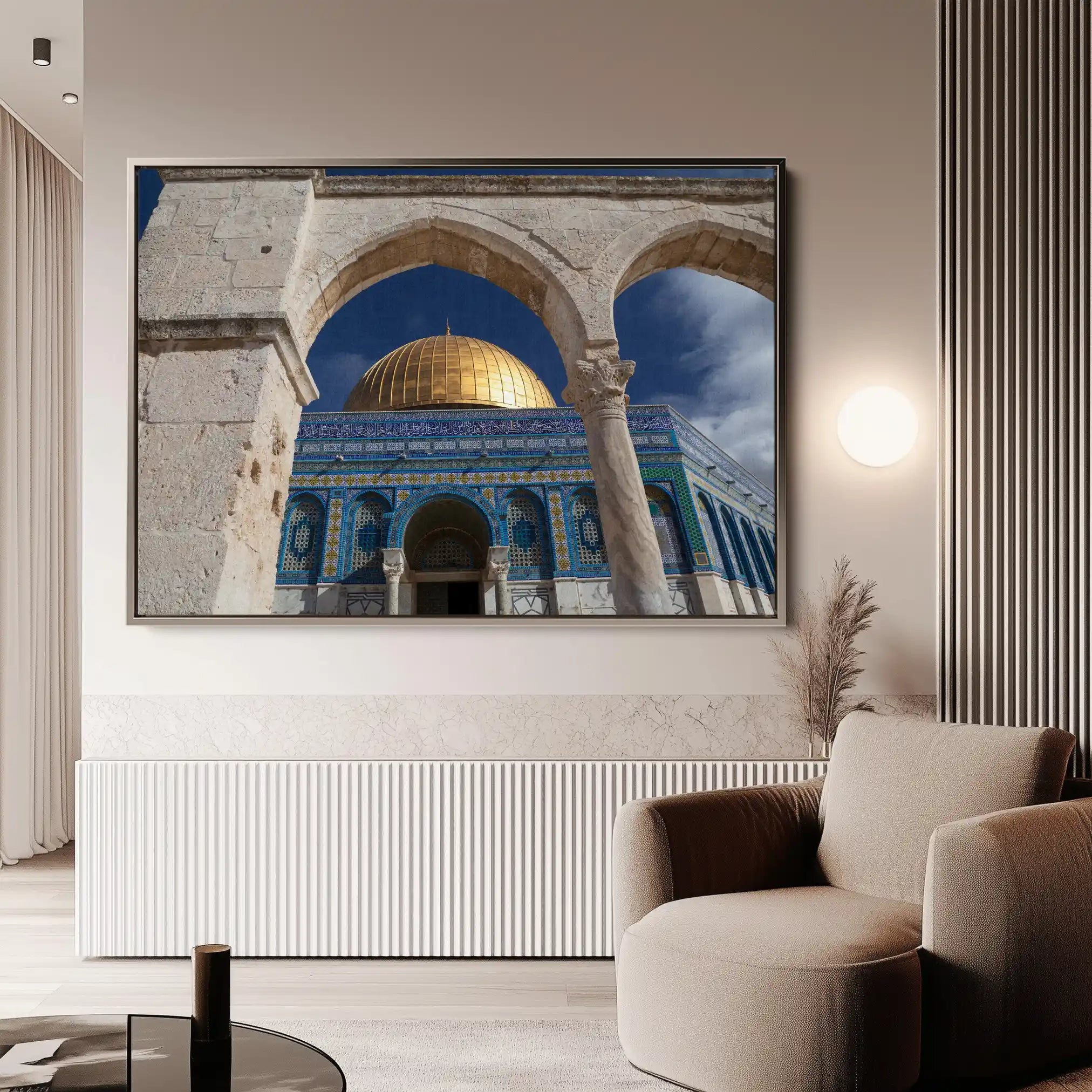 Palestine 006 Canvas Art 90 x 60 cm / Stretched on hidden frame