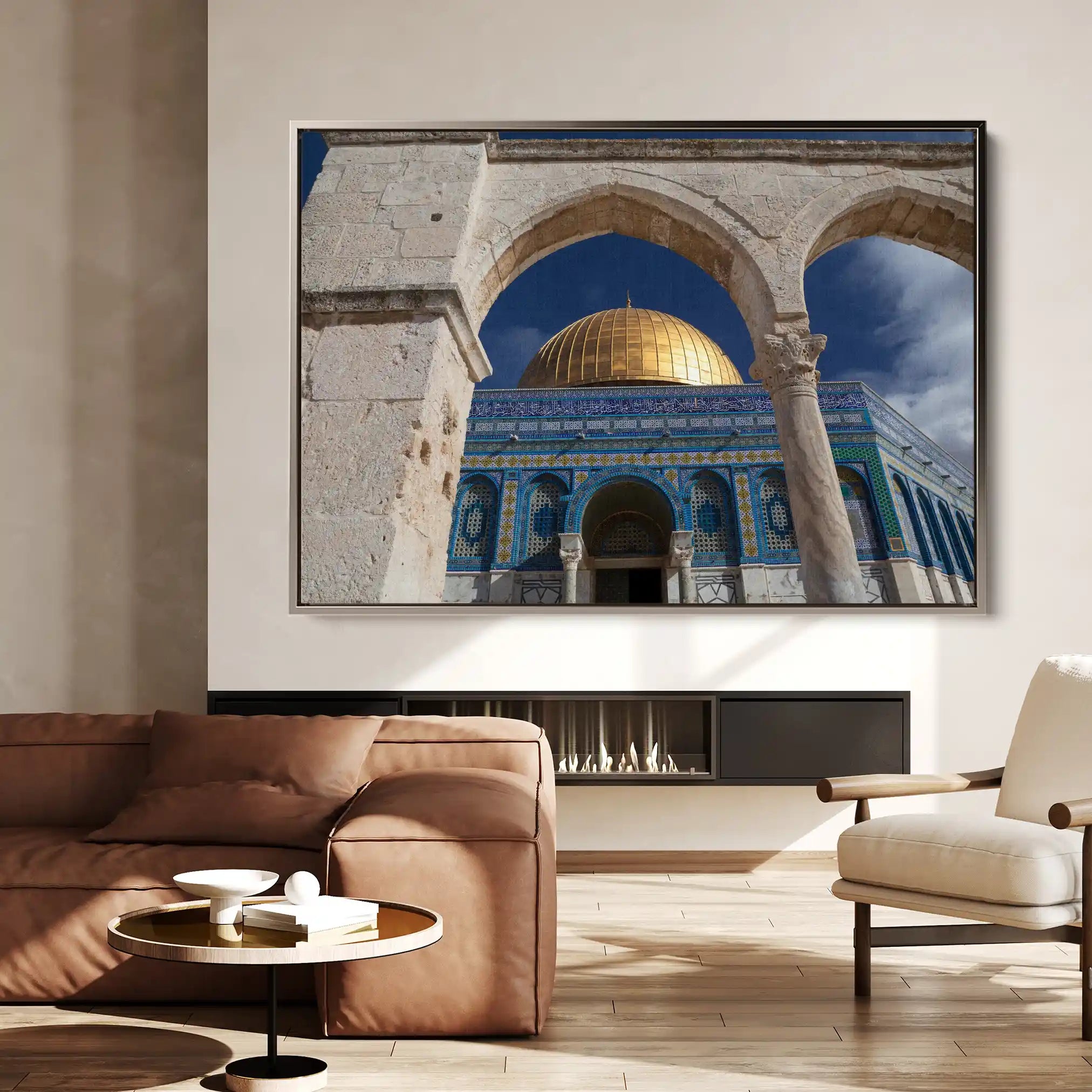 Palestine 006 Canvas Art 90 x 60 cm / Stretched on hidden frame
