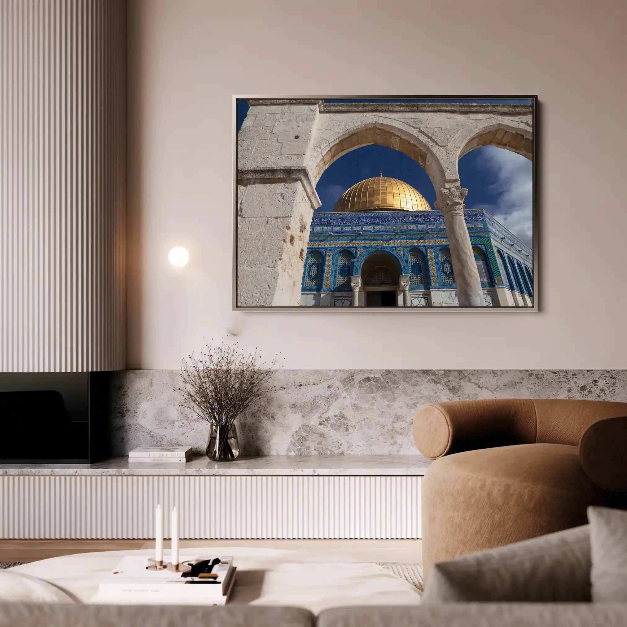 Palestine 006 Canvas Art 90 x 60 cm / Stretched on hidden frame