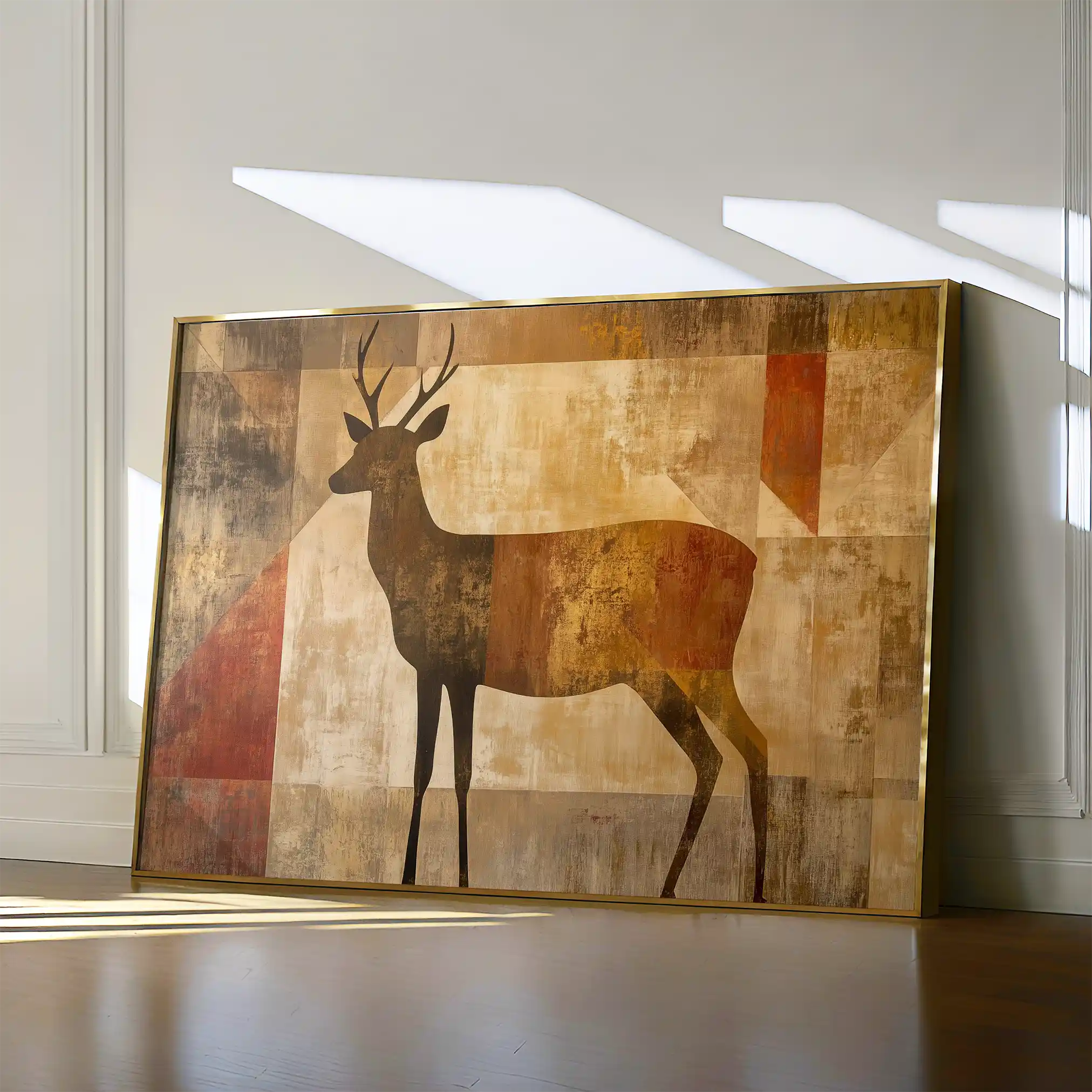 Animals 007 Canvas Art 90 x 60 cm / Stretched on hidden frame