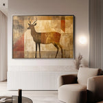 Animals 007 Canvas Art 90 x 60 cm / Stretched on hidden frame