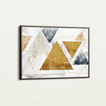 Abstract 007 Canvas Art 60 x 40 cm / Stretched on hidden frame