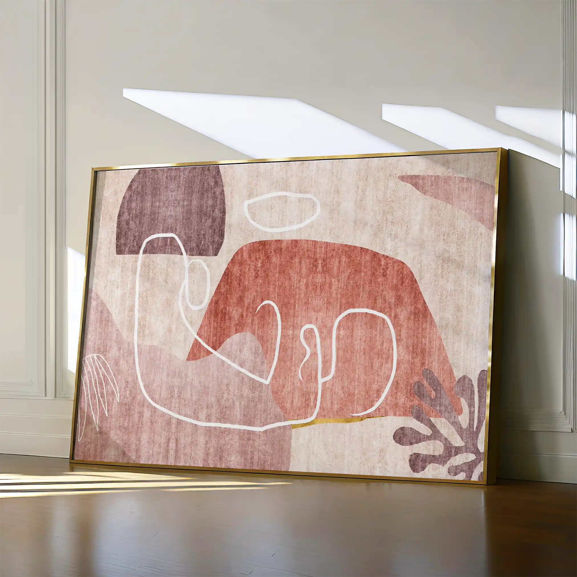 Boho 007 Canvas Art 90 x 60 cm / Stretched on hidden frame