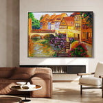 Landscape 007 Canvas Art 90 x 60 cm / Stretched on hidden frame
