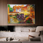 Landscape 007 Canvas Art 90 x 60 cm / Stretched on hidden frame