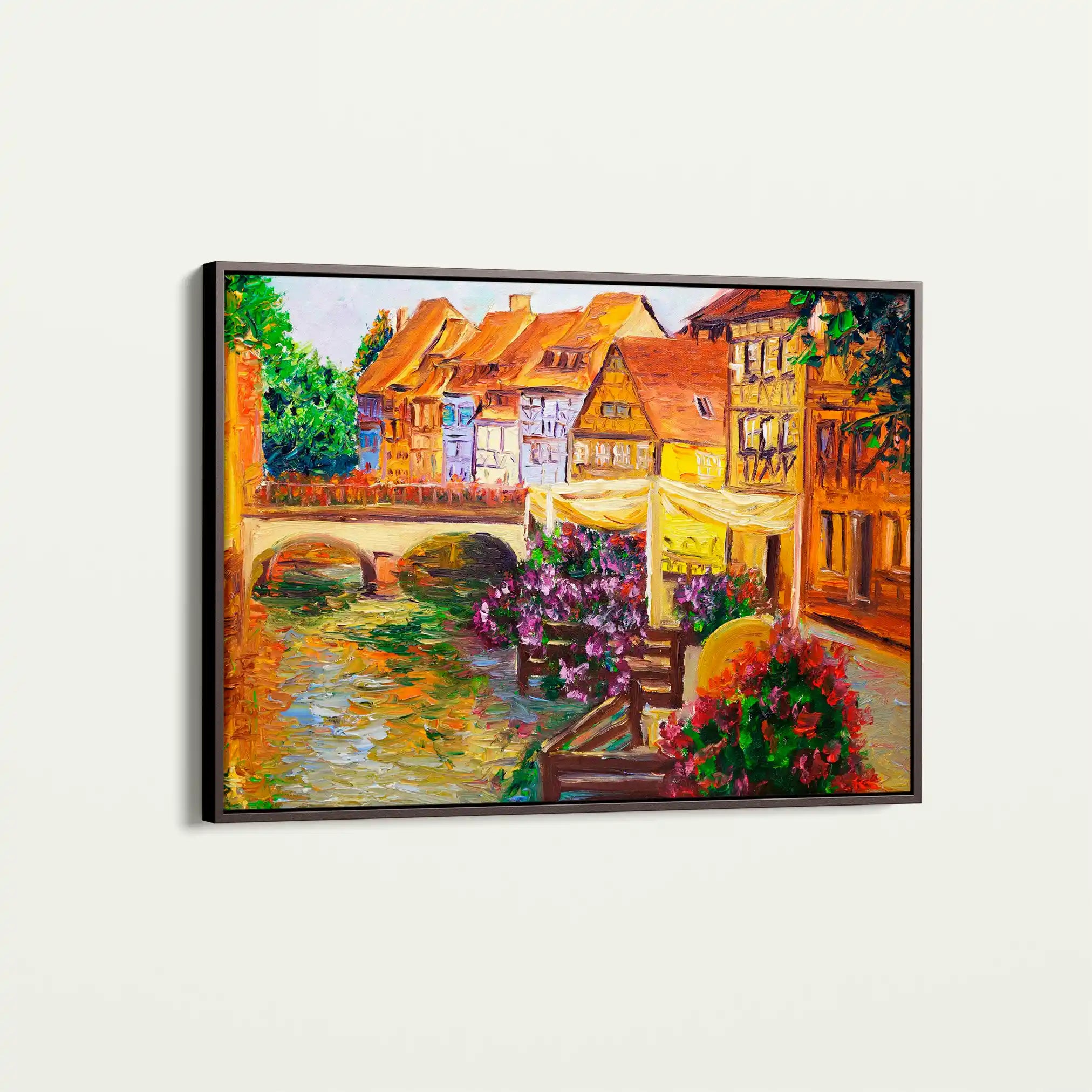 Landscape 007 Canvas Art 90 x 60 cm / Stretched on hidden frame