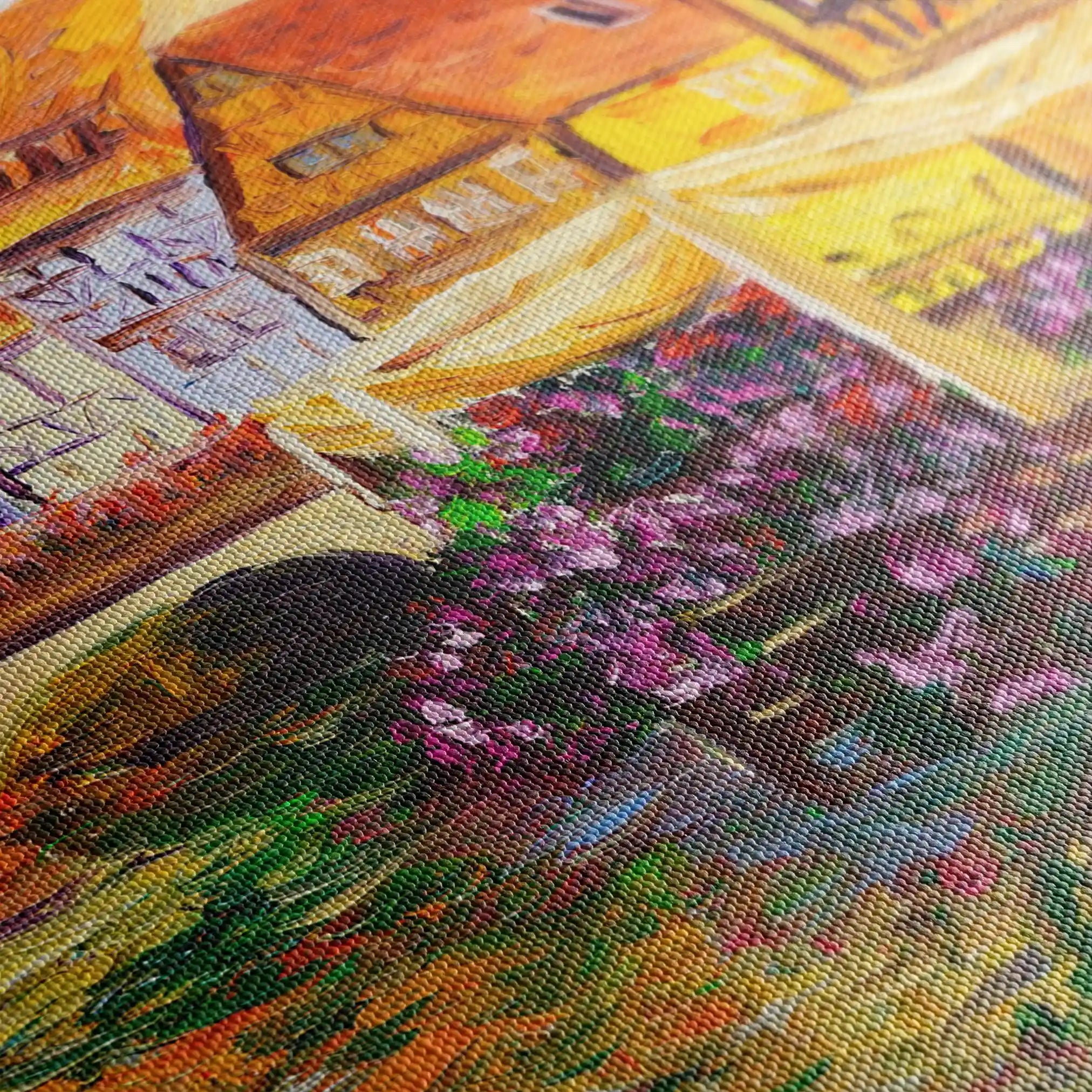 Landscape 007 Canvas Art 90 x 60 cm / Stretched on hidden frame