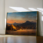 Orientalist 007 Canvas Art 90 x 60 cm / Stretched on hidden frame