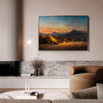 Orientalist 007 Canvas Art 90 x 60 cm / Stretched on hidden frame