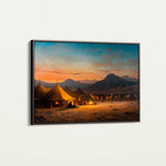 Orientalist 007 Canvas Art 90 x 60 cm / Stretched on hidden frame