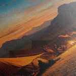 Orientalist 007 Canvas Art 90 x 60 cm / Stretched on hidden frame