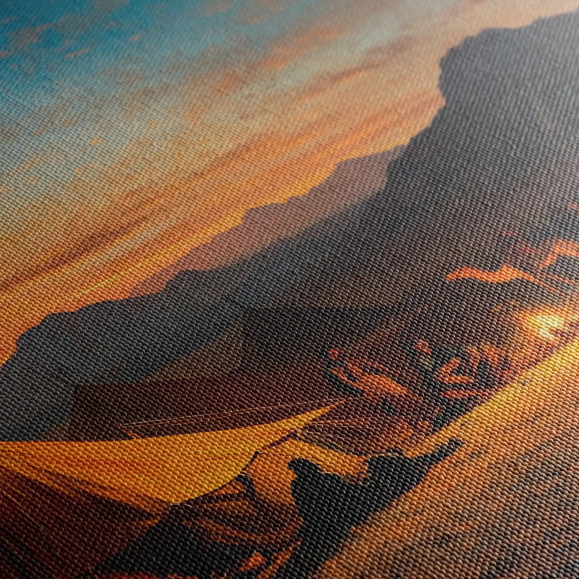 Orientalist 007 Canvas Art 90 x 60 cm / Stretched on hidden frame