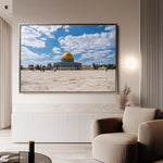 Palestine 007 Canvas Art 90 x 60 cm / Stretched on hidden frame