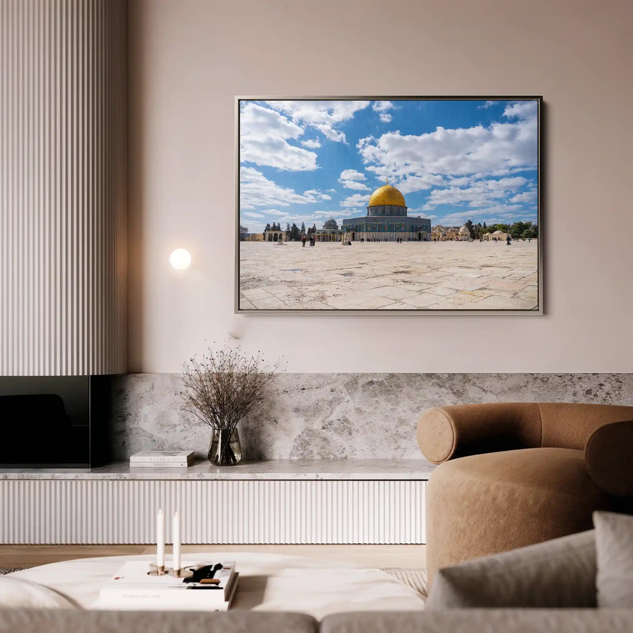 Palestine 007 Canvas Art 90 x 60 cm / Stretched on hidden frame