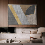 Abstract 008 Canvas Art 60 x 40 cm / Stretched on hidden frame