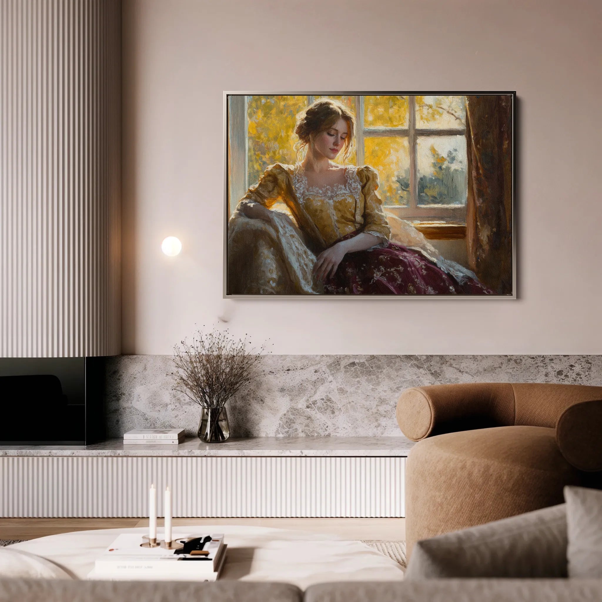 Classic Canvas Wall Art WAD008-CL 90 x 60 cm / Stretched on hidden frame