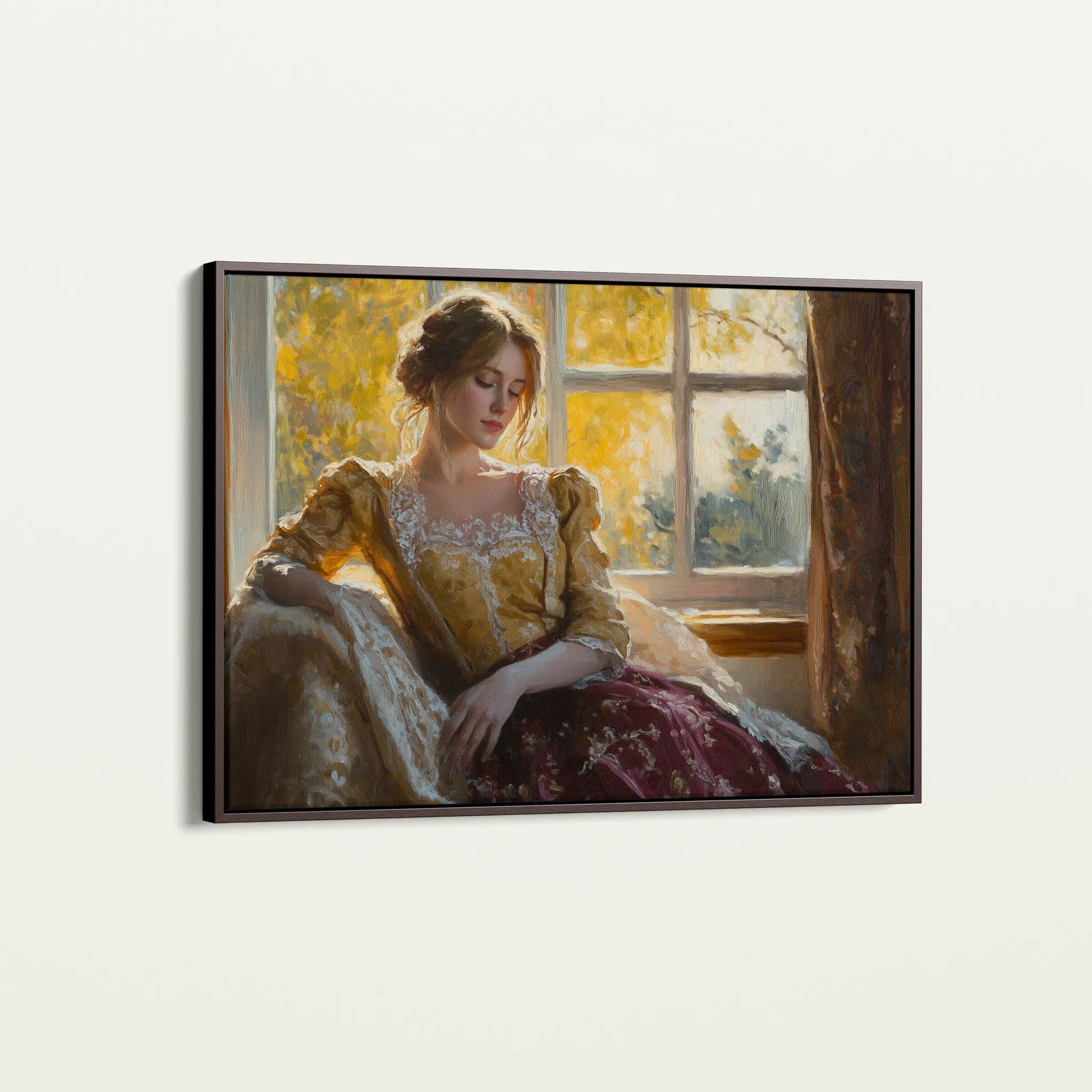 Classic Canvas Wall Art WAD008-CL 90 x 60 cm / Stretched on hidden frame