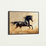Horses 008 Canvas Art 90 x 60 cm / Stretched on hidden frame