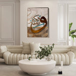Islamic 008 Canvas Art 90 x 60 cm / Stretched on hidden frame
