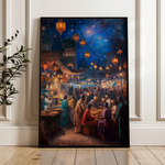 Orientalist 008 Canvas Art 90 x 60 cm / Stretched on hidden frame