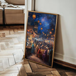 Orientalist 008 Canvas Art 90 x 60 cm / Stretched on hidden frame