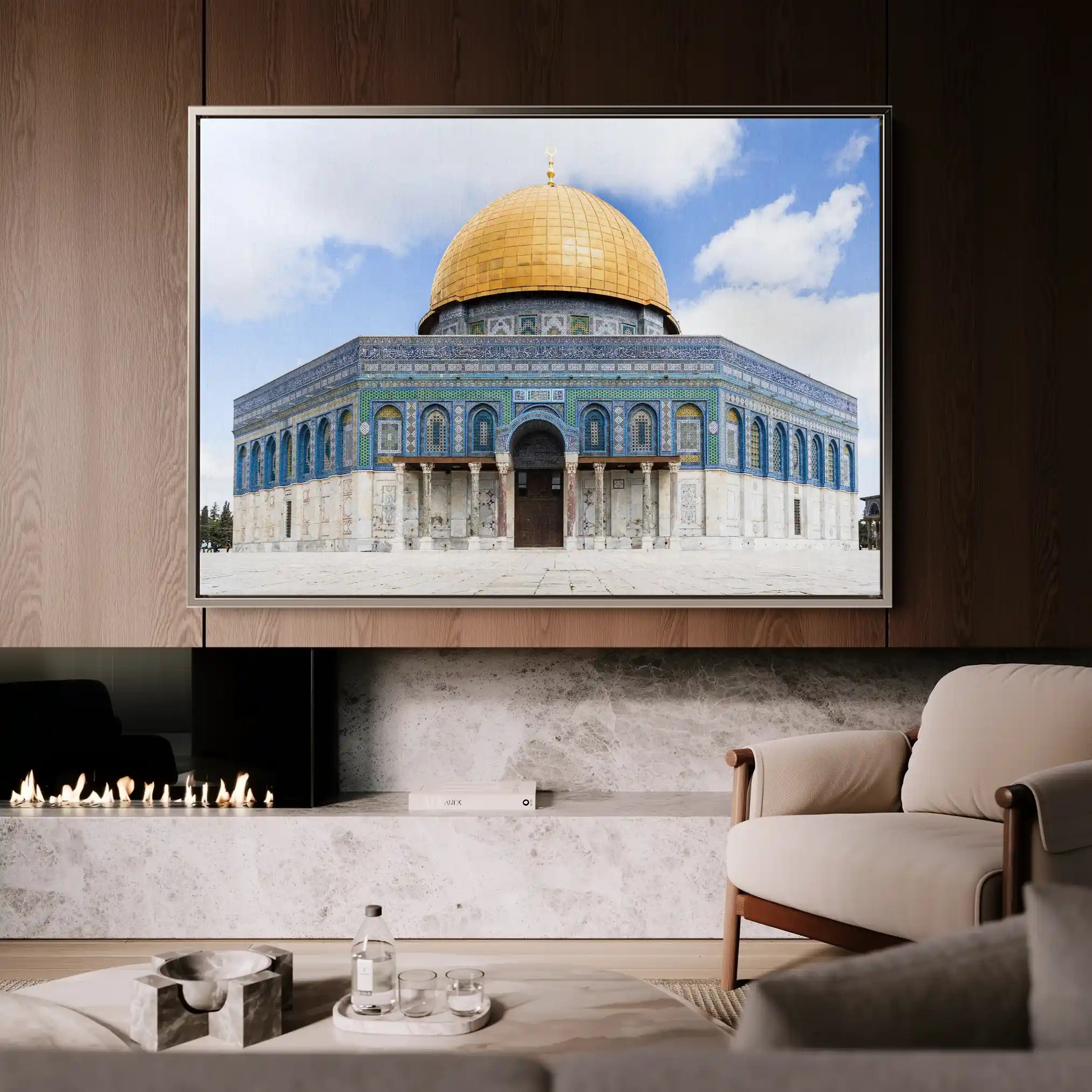 Palestine 008 Canvas Art 90 x 60 cm / Stretched on hidden frame