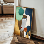 Portrait 008 Canvas Art 90 x 60 cm / Stretched on hidden frame