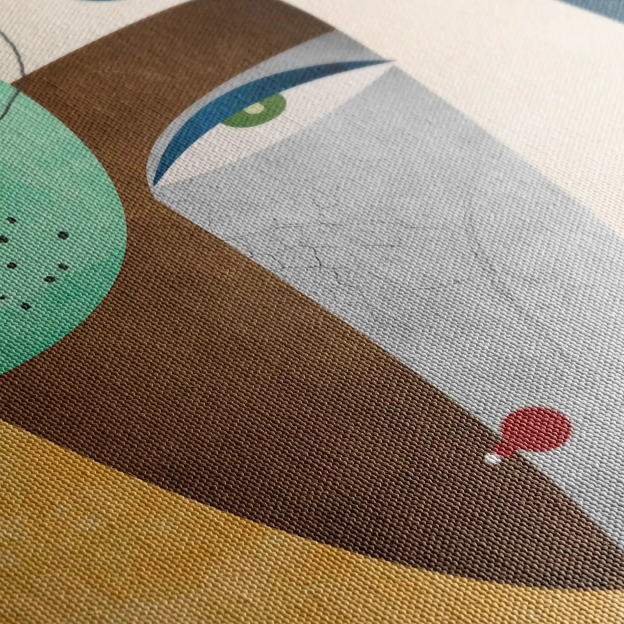 Portrait 008 Canvas Art 90 x 60 cm / Stretched on hidden frame