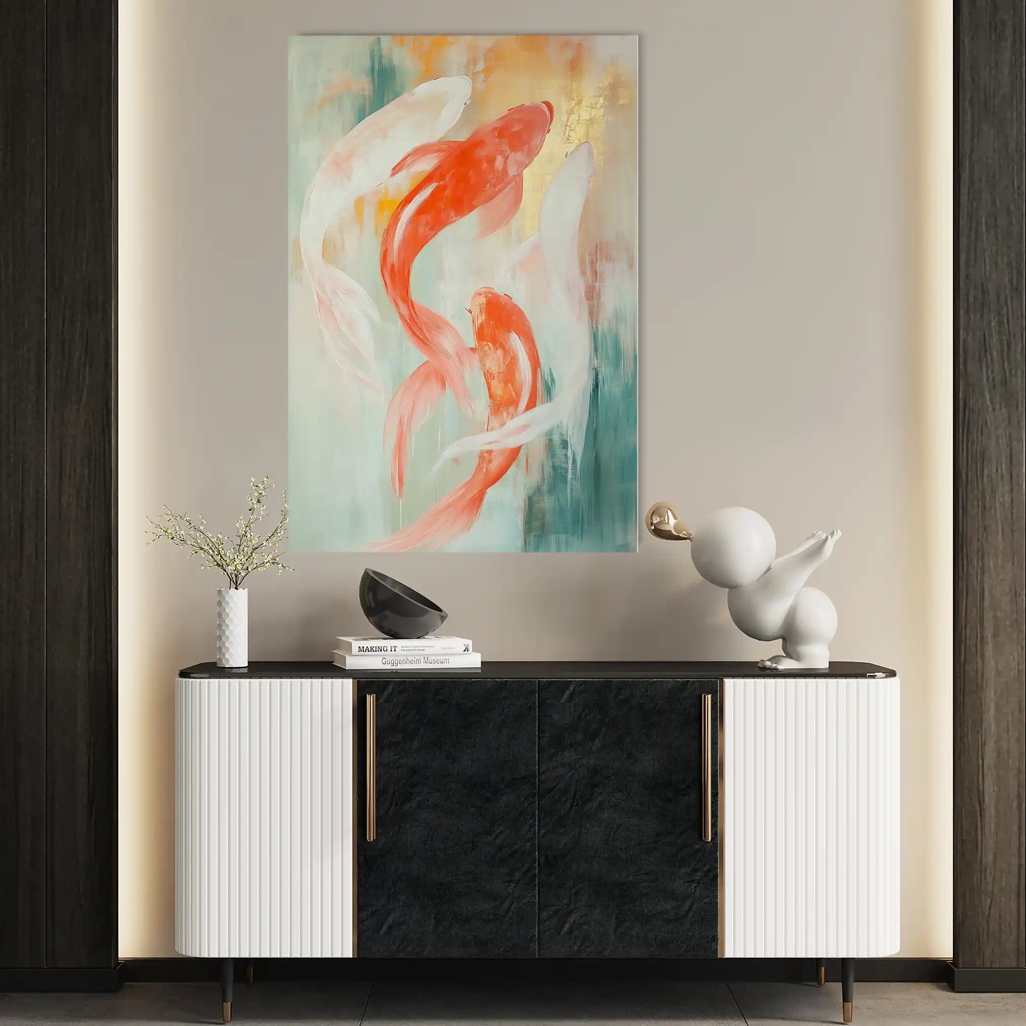 Animals 009 Canvas Art 90 x 60 cm / Stretched on hidden frame