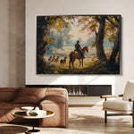 Classic 009 Canvas Art 90 x 60 cm / Stretched on hidden frame