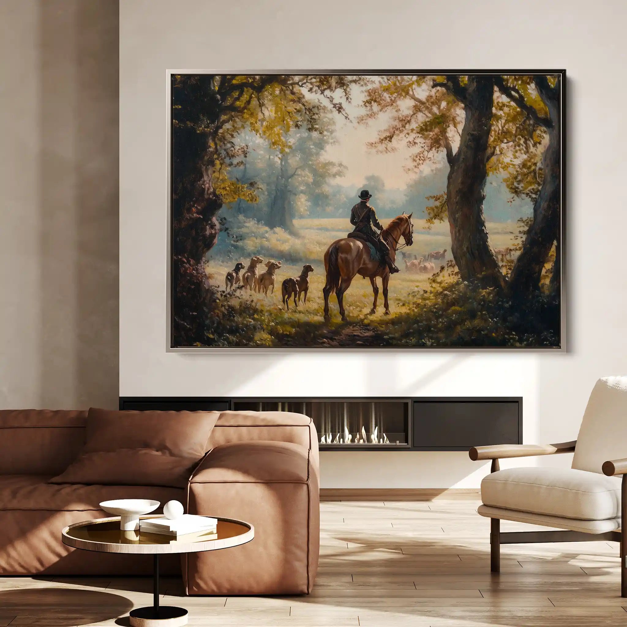 Classic 009 Canvas Art 90 x 60 cm / Stretched on hidden frame